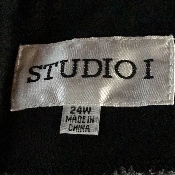 Woman’s size 24W studio one new with tags two piece dress set RE - Picture 4 of 12